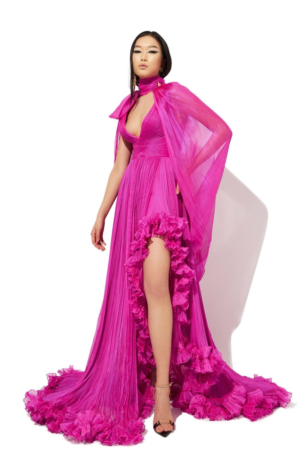 iris serban pink dress More stunning gown finds by The Peeled Closet 1. Iris Serban Mikael pink gown