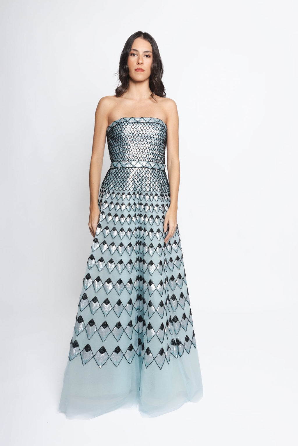 black and aqua dress strapless ball gown embroidery The cascading mini skirt Student Discount Womens Juniors Almost Famous Colors:Emerald