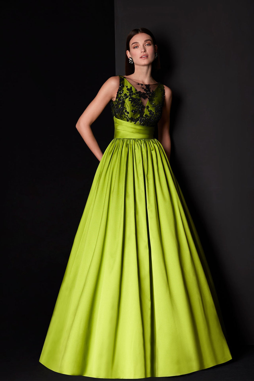 green bateau dress neckline embroidered mikado emerald green green mother of the bride dresses