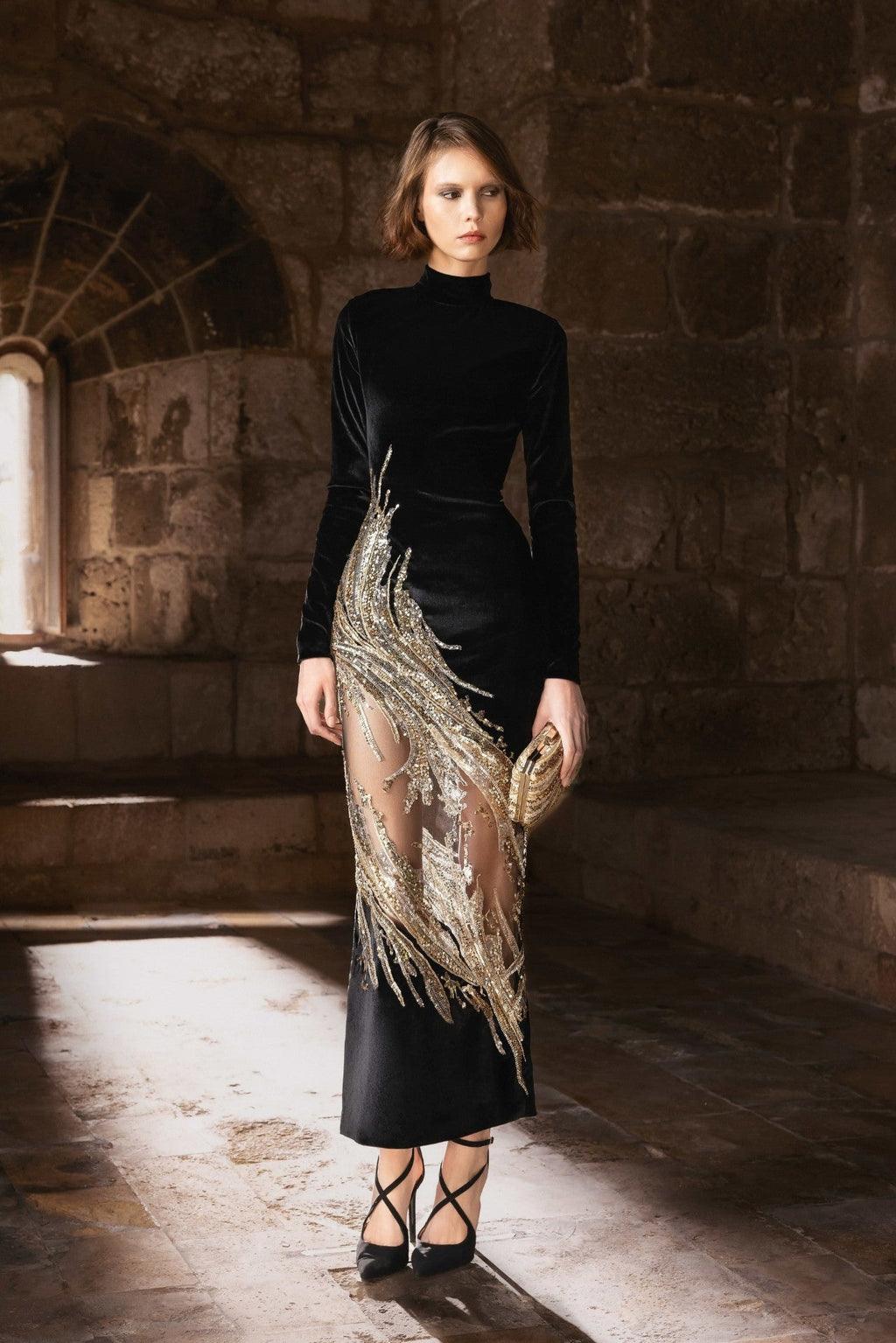 amazon black formal dress Cora Backless Maxi meta-related-collection-Evening-Dresses main image 0