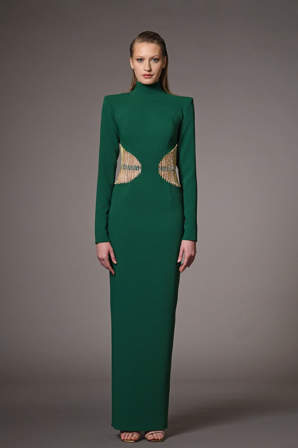sage rhinestone fringe crew neck long sleeve crepe dress @anniebosko looked stunning in the Gianni Bini Sage Rhinestone Fringe Crew Neck Long Sleeve Crepe Dress. The dress perfectly complemented her natural beauty and her performance was nothing short of
