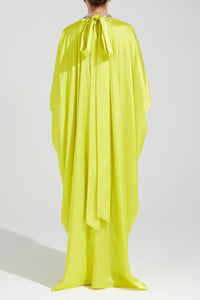 HerTrove-Soft satin Kaftan dress