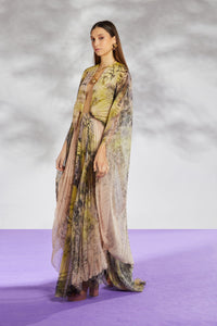 emerald green maxi dress Emerald Green Habutai Silk One-Shoulder Maxi Dress L / Green