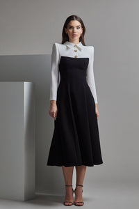 Black & White Dresses | Formal Evening Gowns | HERTROVE Black & White Dresses | Formal Evening Gowns | HERTROVE