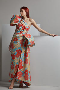 Her Trove-Sleeveless dress with floral prints