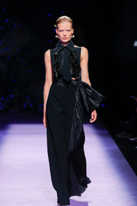 Her Trove-Collared sleeveless top with pants