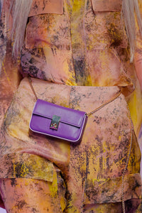 Her Trove-Printed organza set 