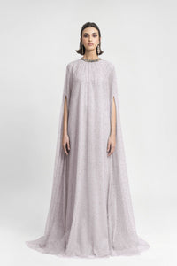 HerTrove-Loose-cut kaftan with beaded collar