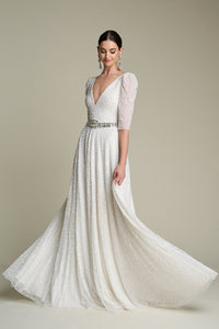 HerTrove-Beaded Jumpsuit with Embellished Waistband