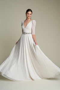 HerTrove-Beaded Jumpsuit with Embellished Waistband