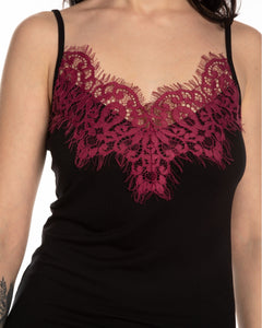 HerTrove-Jersey Lace-Trim Nightdress