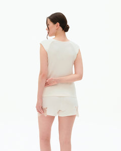 HerTrove-Bamboo Lace-Trim Lounge Set