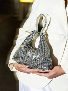 HerPorte-Jules Mirage Silver Bag