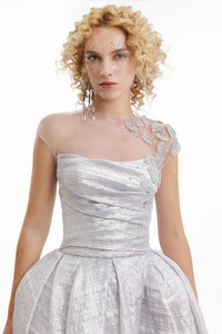 gemy maalouf beaded strapless dress Beaded Strapless Dress