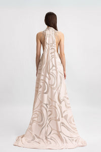 HerTrove-Blush Strapless A-line Gown
