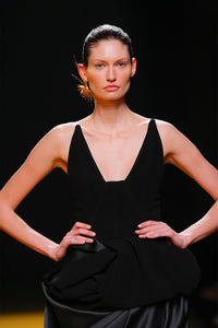Her Trove-Sleeveless midi dress with ruffles