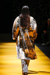 Top and pants with printed jacket - HerTrove