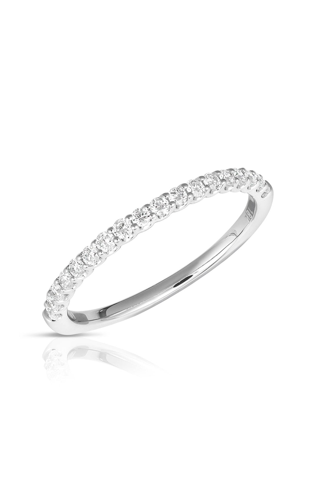 1/4 Ctw Colorless Flawless Diamond Wedding Band – HERTROVE