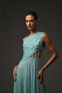 Her Trove-Corseted Tulle Dress