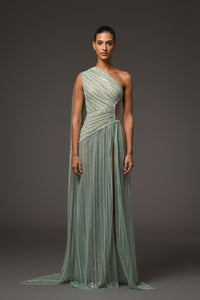 Her Trove-Tulle Dress With Side Cut-Outs