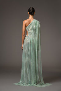 Her Trove-Tulle Dress With Side Cut-Outs