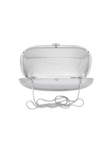 HERTROVE-Silver Statement Clutch in Ceramic