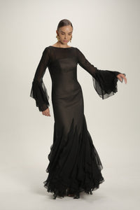 silk muslin dress Cortana