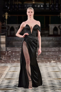 HerTrove-DRESS FLEUR DE NUIT