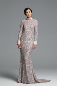 HerTrove-PEARL MAGIC FEMININITY SEQUINS AND A SOFT SATIN LINING