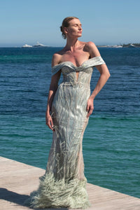 HerTrove-LUMINOUS SIREN GREEN SEQUIN