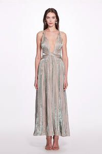 Marchesa Couture Multicolor A-line Sleeveless Evening Dress Marchesa Couture Multicolor A-line Sleeveless Evening Dress