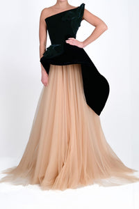 marchesa peplum dress Marchesa Floral Taffeta Peplum Dress