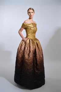 Her Trove-Off Shoulder Voluminous Dress