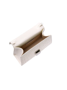HERTROVE-Pearl Statement Clutch in Nappa