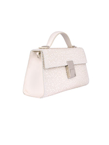HERTROVE-Pearl Statement Clutch in Nappa