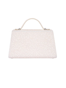 HERTROVE-Pearl Statement Clutch in Nappa
