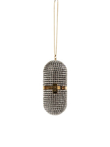 HerPorte-Classic Silver Sequined & Shimmer for Evening & Black-Tie