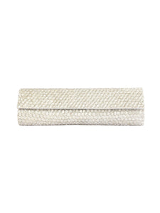 HerPorte-Silk Sequined & Shimmer in Silver with <Choose> Handles