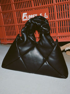 HerPorte-Didi Noche Lambskin Top Handle Bag