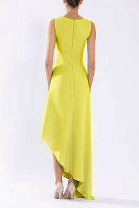 Her Trove - Floral embellished crepe dress