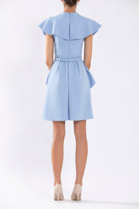 Her Trove - Layered shoulders short jumpsuit