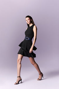 HerTrove-Mini Ruffled Dress