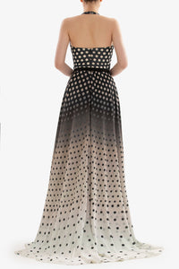 HerTrove-Deep V neckline sleeveless dress