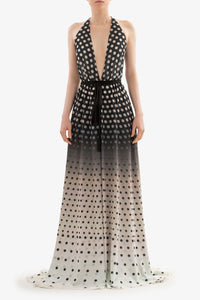 HerTrove-Deep V neckline sleeveless dress