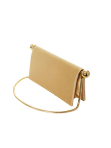 HerPorte-Beige Pop Up Clutch