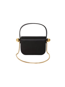 HerPorte-Black Ink Sop Pop Silk Satin Bag