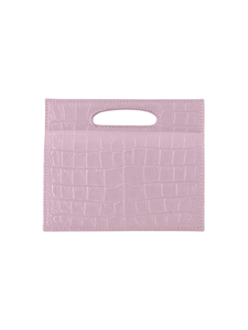 HerPorte-Antiqued Rose Stamped Satin Stella Handbag