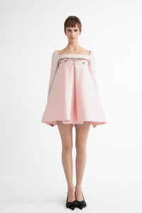 HerTrove-Mini dress with embellishments