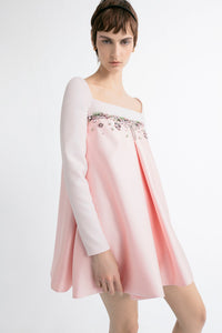 HerTrove-Mini dress with embellishments