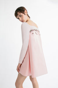 HerTrove-Mini dress with embellishments